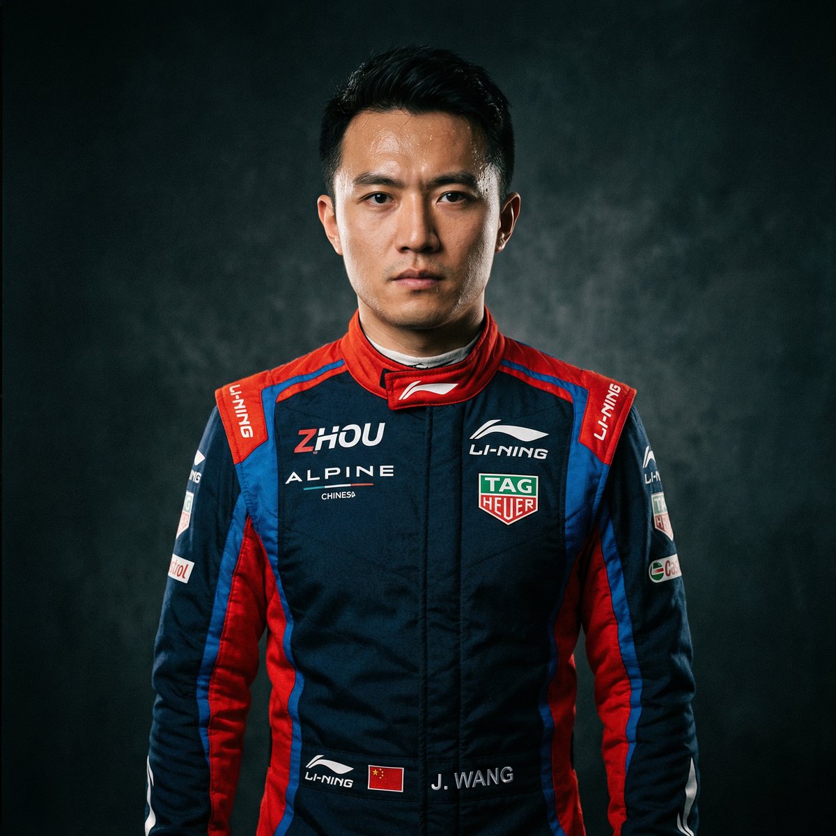 麻豆视频赛车手顾问王劲飞